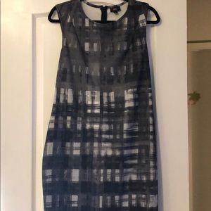 NWT Mossimo Target Black Grey sleeveless dress